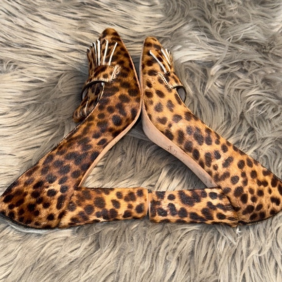 EUC Boden Penny Detail Chunky Loafer Heel Pump Size 36 EU or 5.5 US - Picture 5 of 10